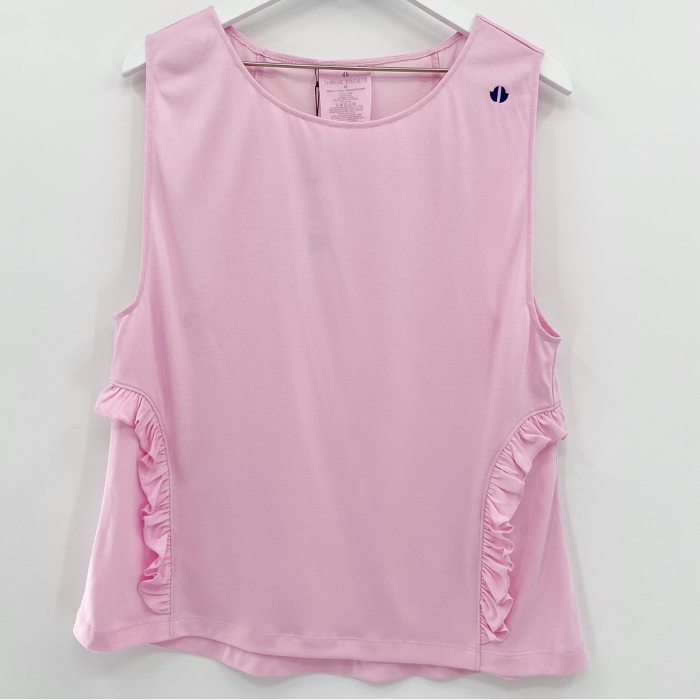 Thrive Société Ruffled Tank, M - Picture 7 of 8